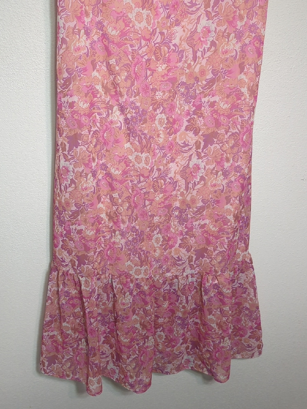 Hello Molly Womens Kaitlyn Midi Dress Coquette Milkmaid Fairy Cottagecore Size 8 - Picture 10 of 16